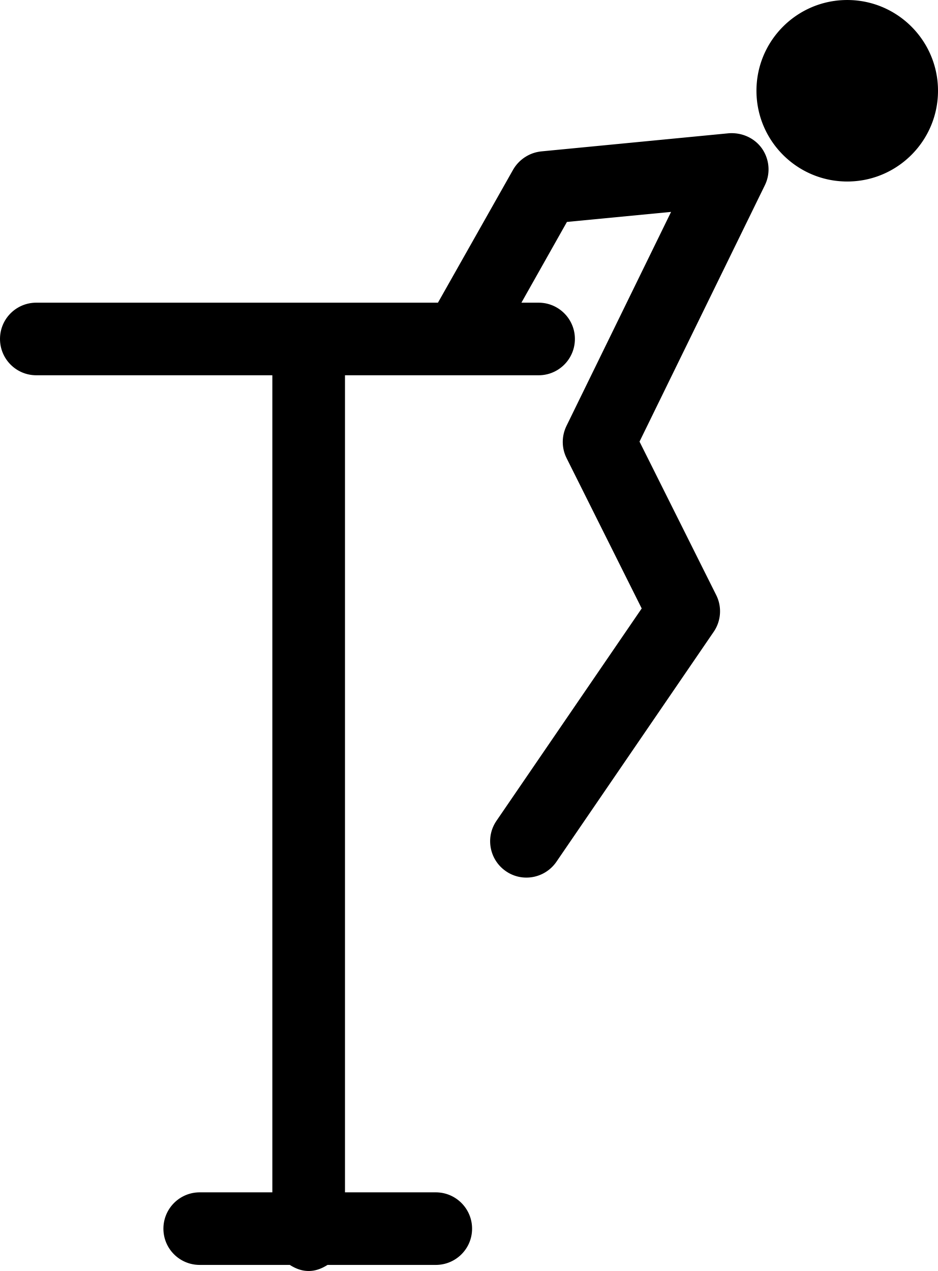 Gymnast Practice Vinyl Cutting Svg File Free Vectors